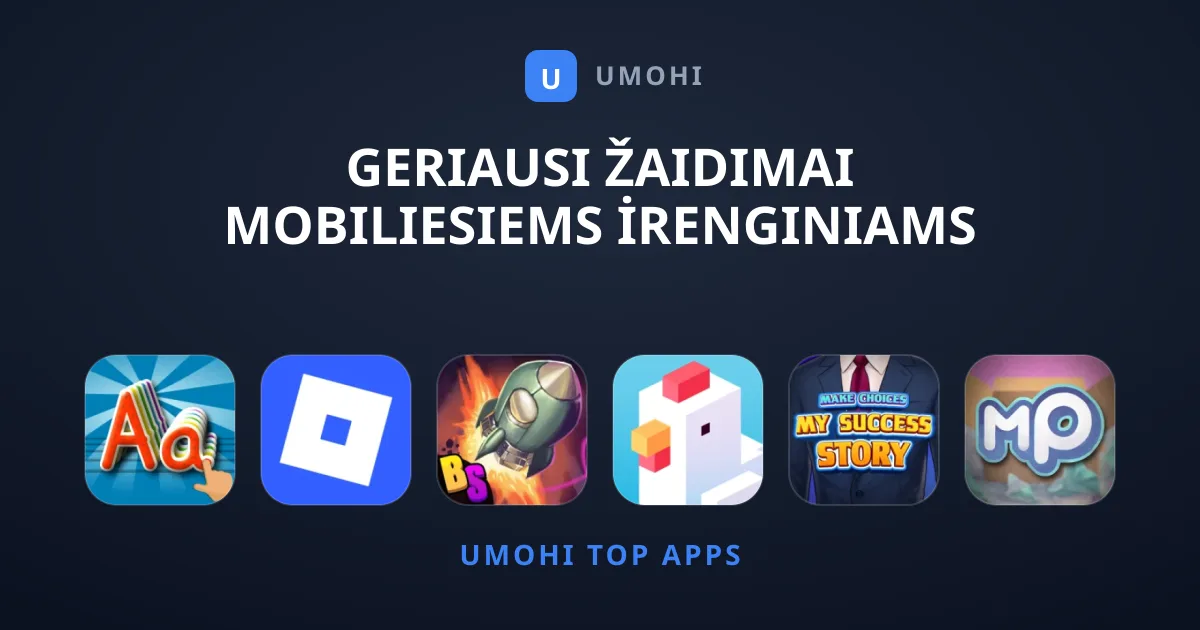 Geriausi Žaidimai Mobiliesiems İrenginiams Šiuo Metu